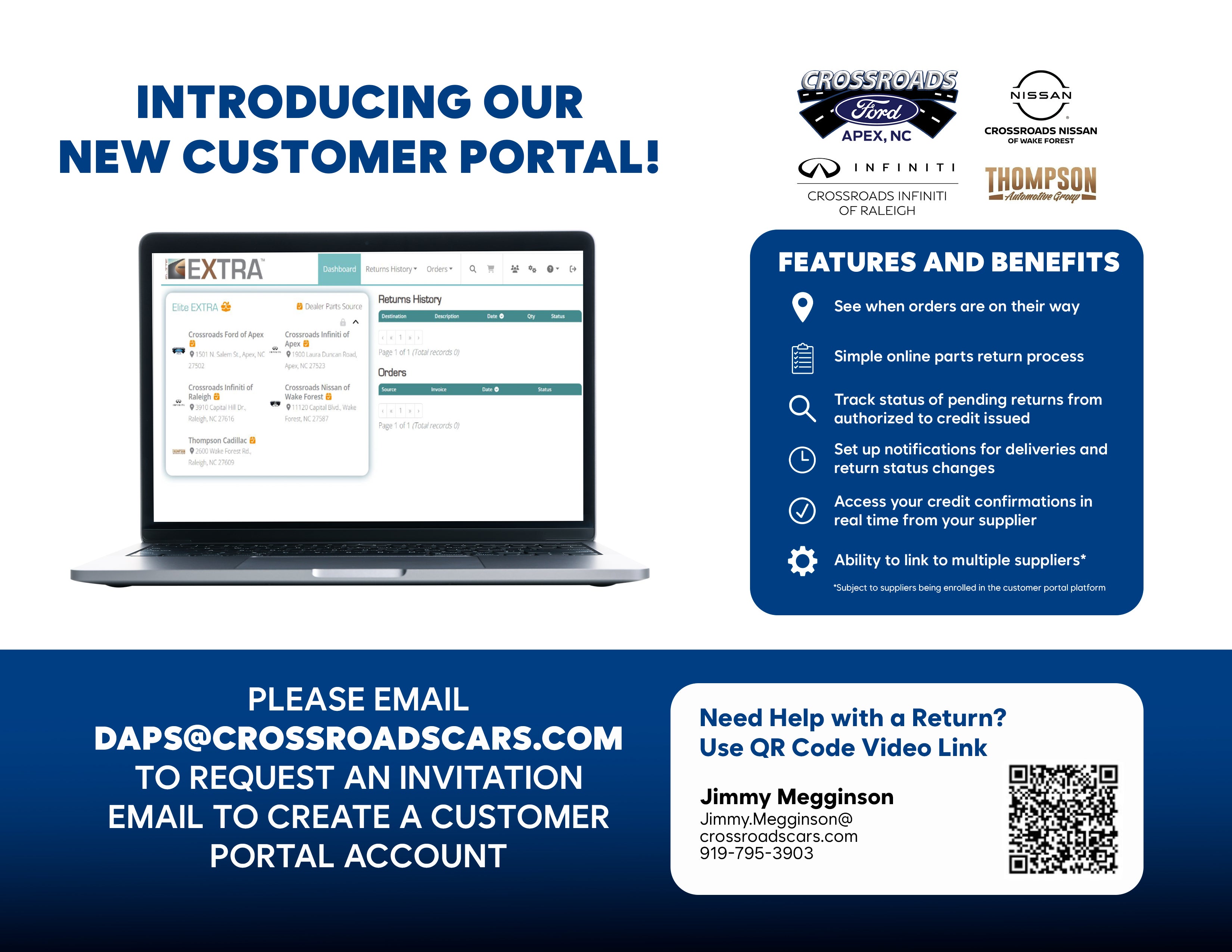 Dealer Auto Parts Source in Wake Forest NC